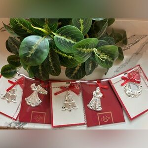 Lenox  Holiday Jeweled Charm Ornaments